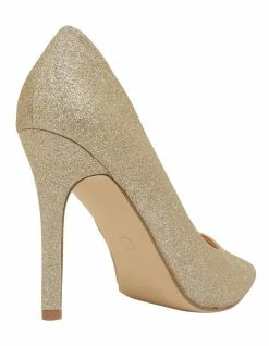 Ravella Harbour Gold Glitter Heeled Shoes -Deals Shoes Store 862530580 4 720x928