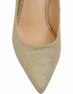 Ravella Harbour Gold Glitter Heeled Shoes -Deals Shoes Store 862530580 7 720x928