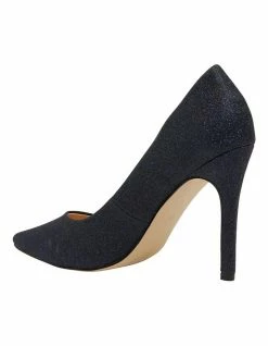 Ravella Harbour Navy Glitter Heeled Shoes -Deals Shoes Store 862530670 6 720x928