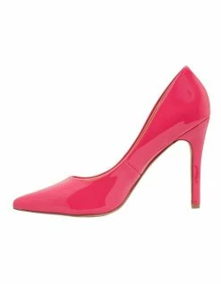 Ravella Harbour Pink Patent Heeled Shoes -Deals Shoes Store 862530940 3 720x928