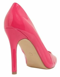 Ravella Harbour Pink Patent Heeled Shoes -Deals Shoes Store 862530940 4 720x928