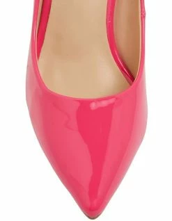 Ravella Harbour Pink Patent Heeled Shoes -Deals Shoes Store 862530940 7 720x928
