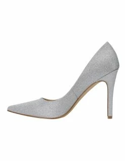 Ravella Harbour Silver Glitter Heeled Shoes -Deals Shoes Store 862531030 3 720x928