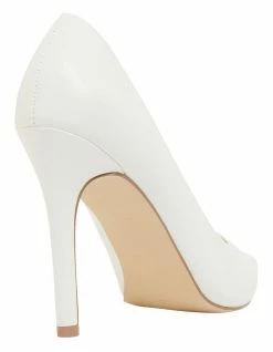 Ravella Harbour White Smooth Heeled Shoes -Deals Shoes Store 862531120 4 720x928