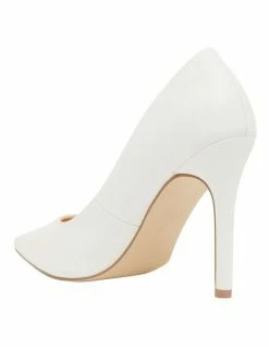 Ravella Harbour White Smooth Heeled Shoes -Deals Shoes Store 862531120 6 720x928