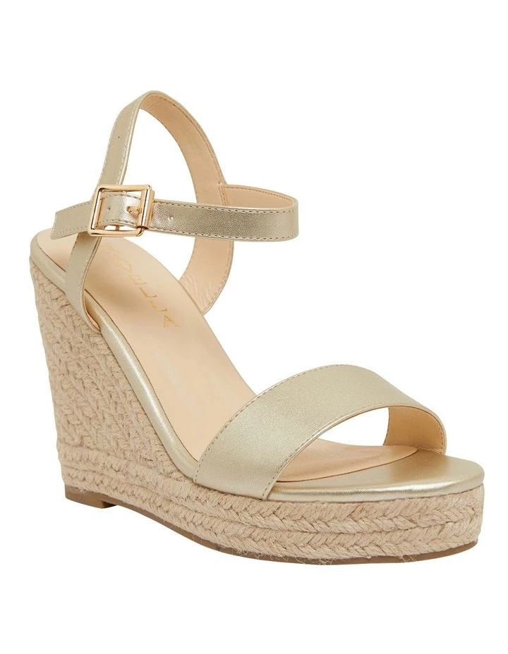 Ravella Amato Soft Gold Metallic Sandals 2 Ravella Amato Soft Gold Metallic Sandals - Image 2