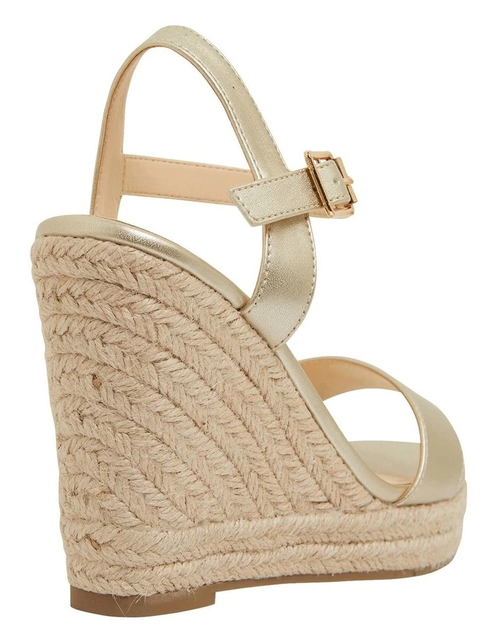 Ravella Amato Soft Gold Metallic Sandals 4 Ravella Amato Soft Gold Metallic Sandals - Image 4