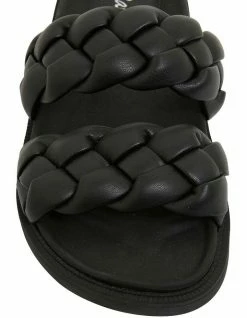 Ravella Gossip Black Smooth Sandals -Deals Shoes Store 862543000 7 720x928