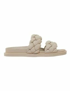 Ravella Gossip Nude Smooth Sandals