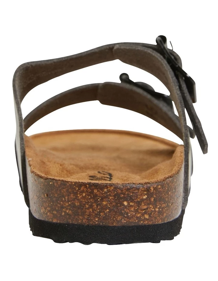 Ravella Decoy Black Smooth Sandals 5 Ravella Decoy Black Smooth Sandals - Image 5