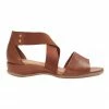 Wide Steps Chester Mid Brown Glove Sandals