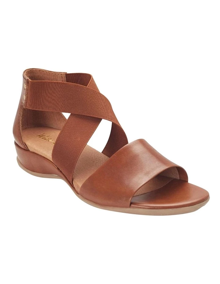 Wide Steps Chester Mid Brown Glove Sandals 2 Wide Steps Chester Mid Brown Glove Sandals - Image 2
