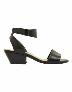 Easy Steps Vienna Black Glove Sandals
