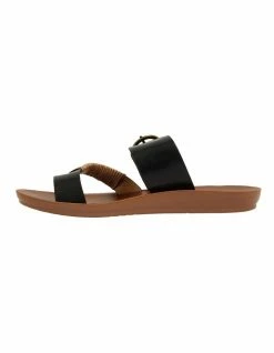 Sandler Geneva Black Smooth Sandals -Deals Shoes Store 862606810 3 720x928