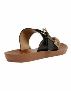 Sandler Geneva Black Smooth Sandals -Deals Shoes Store 862606810 5 720x928