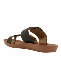 Sandler Geneva Black Smooth Sandals -Deals Shoes Store 862606810 6 720x928