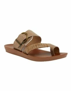 Sandler Geneva Taupe Smooth Sandals -Deals Shoes Store 862607260 2 720x928