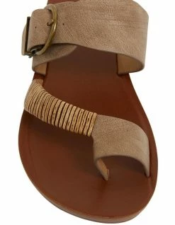 Sandler Geneva Taupe Smooth Sandals -Deals Shoes Store 862607260 7 720x928