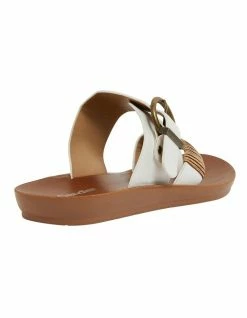 Sandler Geneva White Smooth Sandals -Deals Shoes Store 862607350 4 720x928