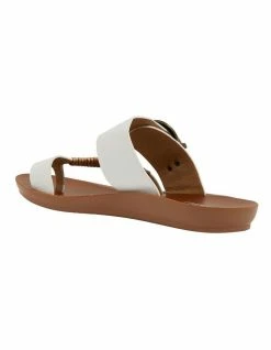 Sandler Geneva White Smooth Sandals -Deals Shoes Store 862607350 5 720x928