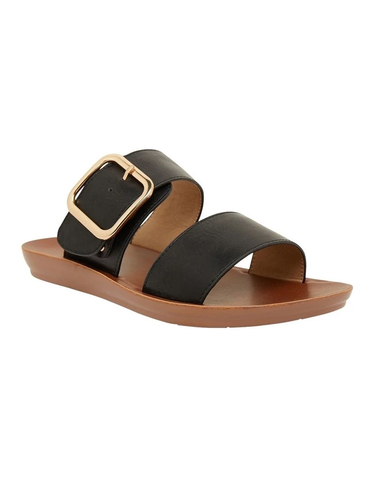 Sandler Garnet Black Smooth Sandals 2 Sandler Garnet Black Smooth Sandals - Image 2