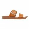 Sandler Garnet Cognac Smooth Sandals