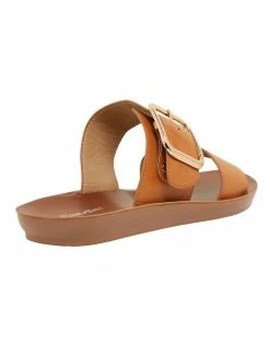 Sandler Garnet Cognac Smooth Sandals -Deals Shoes Store 862607530 4 720x928
