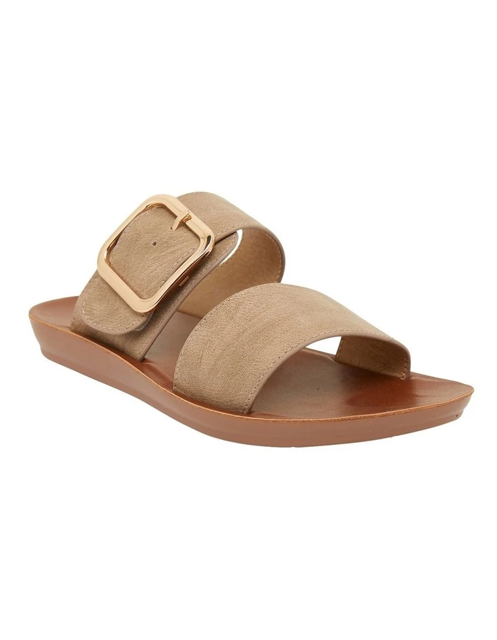 Sandler Garnet Taupe Smooth Sandals 2 Sandler Garnet Taupe Smooth Sandals - Image 2