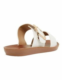 Sandler Garnet White Smooth Sandals -Deals Shoes Store 862607710 4 720x928