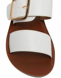 Sandler Garnet White Smooth Sandals -Deals Shoes Store 862607710 7 720x928