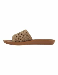 Sandler Grid Taupe Smooth Sandals -Deals Shoes Store 862607980 3 720x928