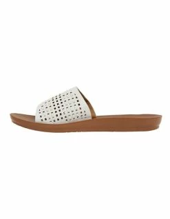 Sandler Grid White Smooth Sandals 9 Sandler Grid White Smooth Sandals -Deals Shoes Store 862608070 3 720x928