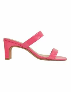 Sandler Hepburn Pink Patent Sandals