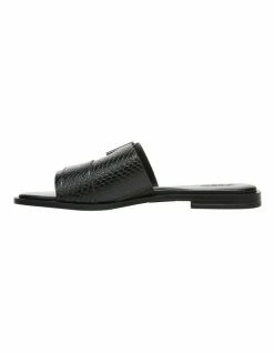 Naturalizer Faryn Black Slide Sandal -Deals Shoes Store 862663150 4 720x928