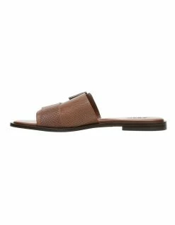 Naturalizer Faryn Toffee Slide Sandal -Deals Shoes Store 862663240 4 720x928