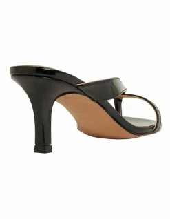 Sandler Madrid Black Patent Sandals -Deals Shoes Store 862746130 4 720x928