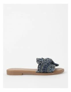 Warlukurlangu Artists x Piper Kirsty Blue Print Sandal