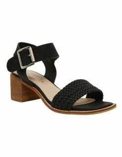 Ravella Hectic Black Nubuck Sandals -Deals Shoes Store 862929910 2 720x928