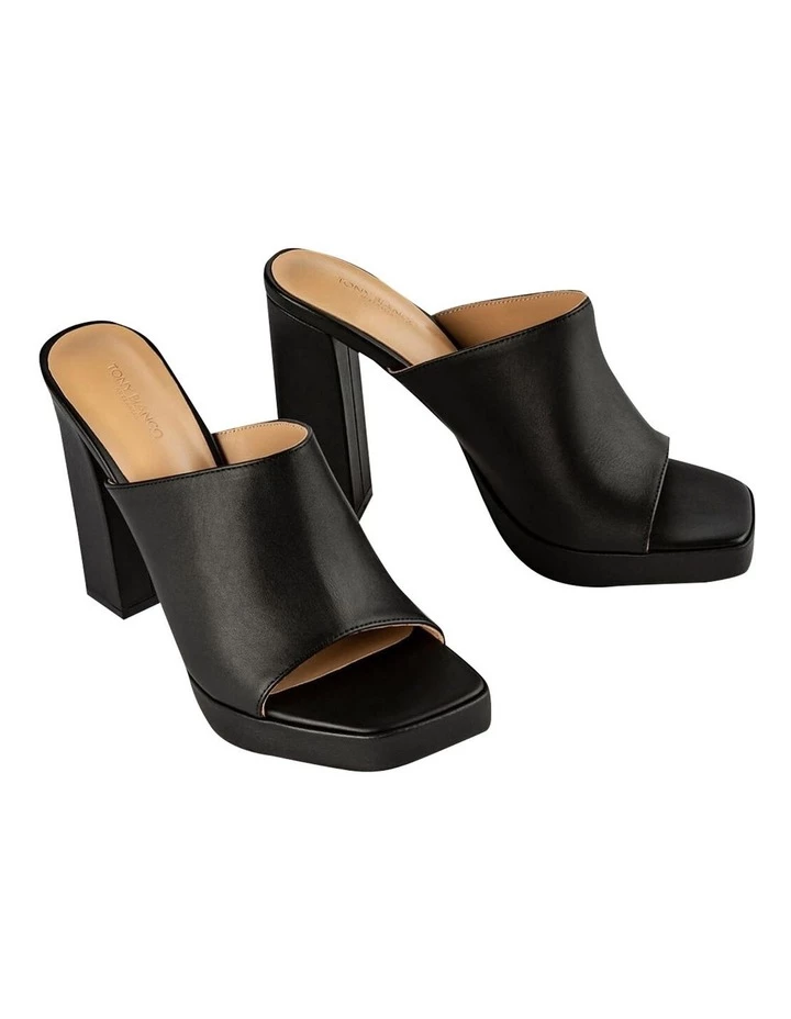 Tony Bianco Daytona Black Como Heels 2 Tony Bianco Daytona Black Como Heels - Image 2