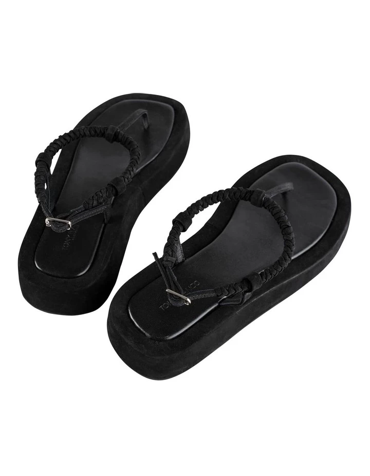 Tony Bianco Ivy Black Phoenix Sandal 4 Tony Bianco Ivy Black Phoenix Sandal - Image 4