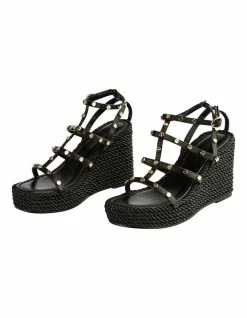 Tony Bianco Porscha Black Como Wedges 8 Tony Bianco Porscha Black Como Wedges -Deals Shoes Store 863588350 4 720x928