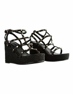 Tony Bianco Porscha Black Como Wedges 9 Tony Bianco Porscha Black Como Wedges -Deals Shoes Store 863588350 5 720x928