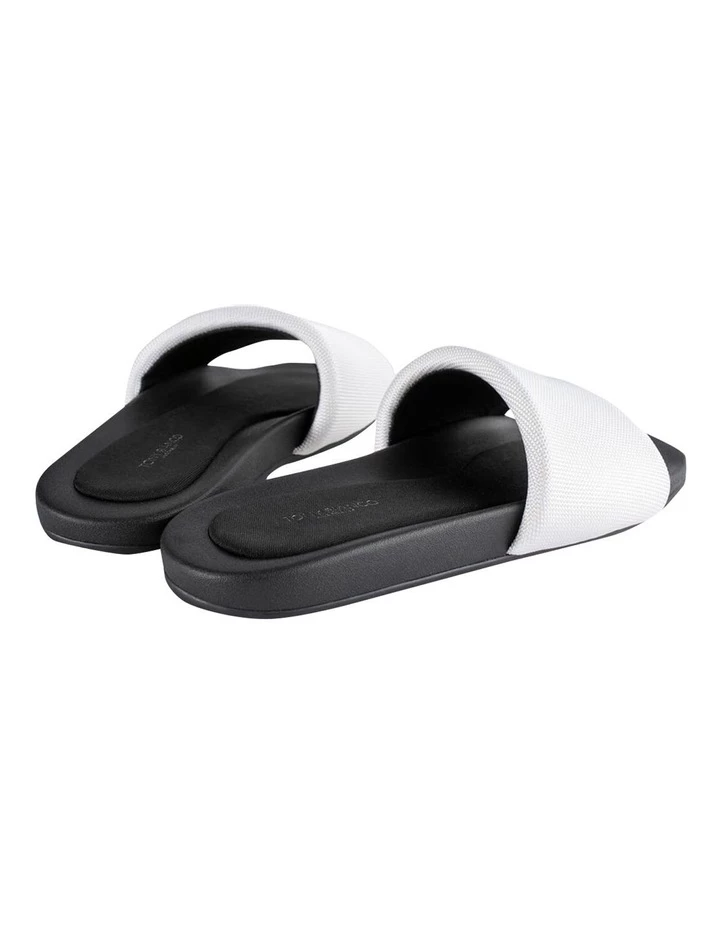 Tony Bianco York White Mesh Sandals 3 Tony Bianco York White Mesh Sandals - Image 3