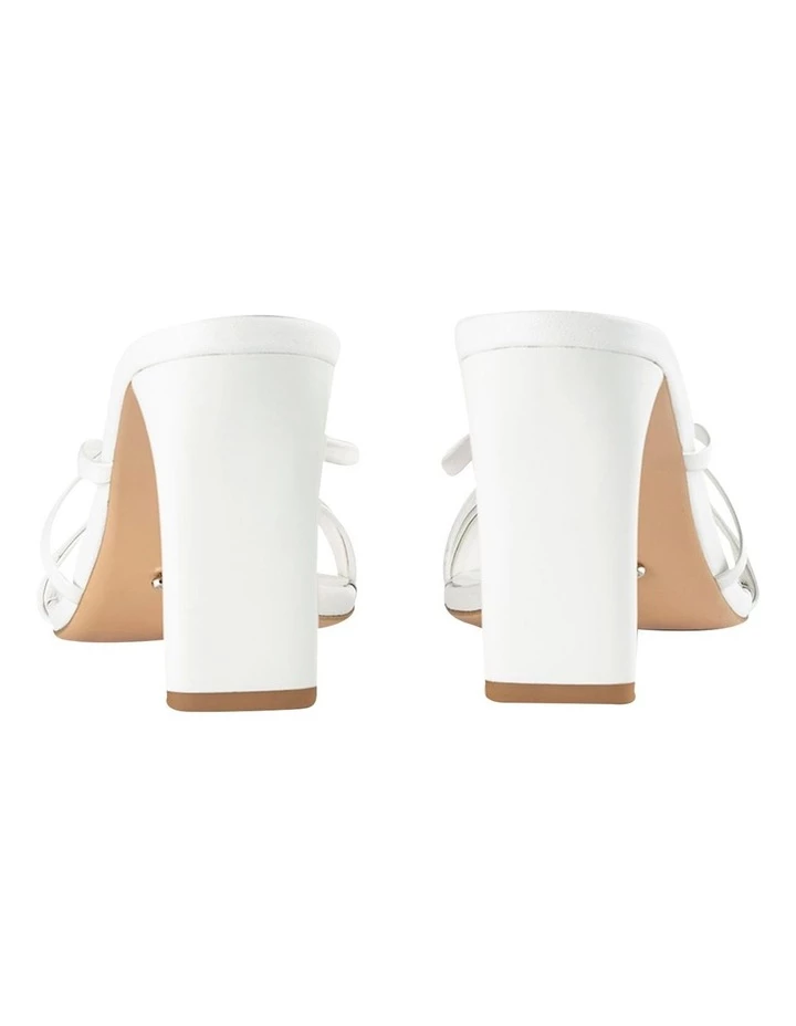 Tony Bianco Classic White Nappa Heels 3 Tony Bianco Classic White Nappa Heels - Image 3