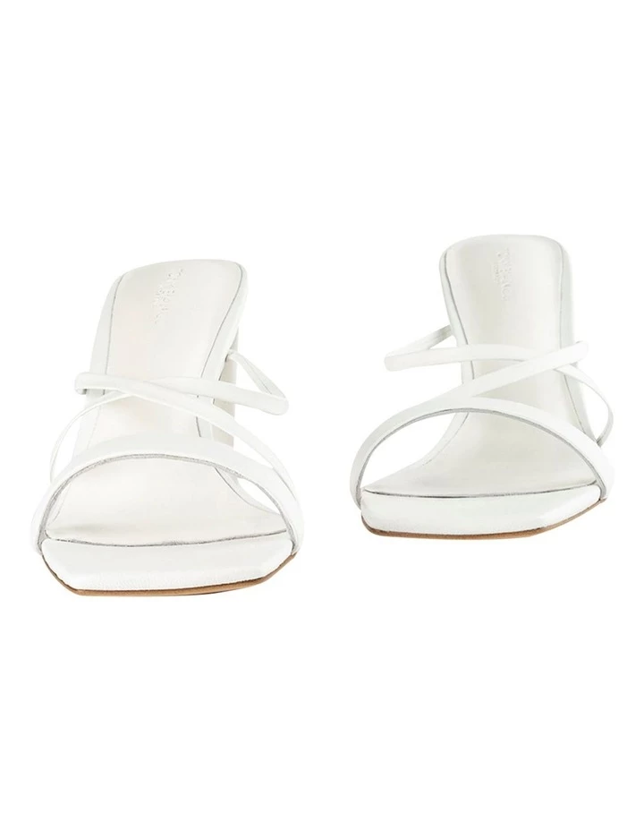 Tony Bianco Classic White Nappa Heels 6 Tony Bianco Classic White Nappa Heels - Image 6