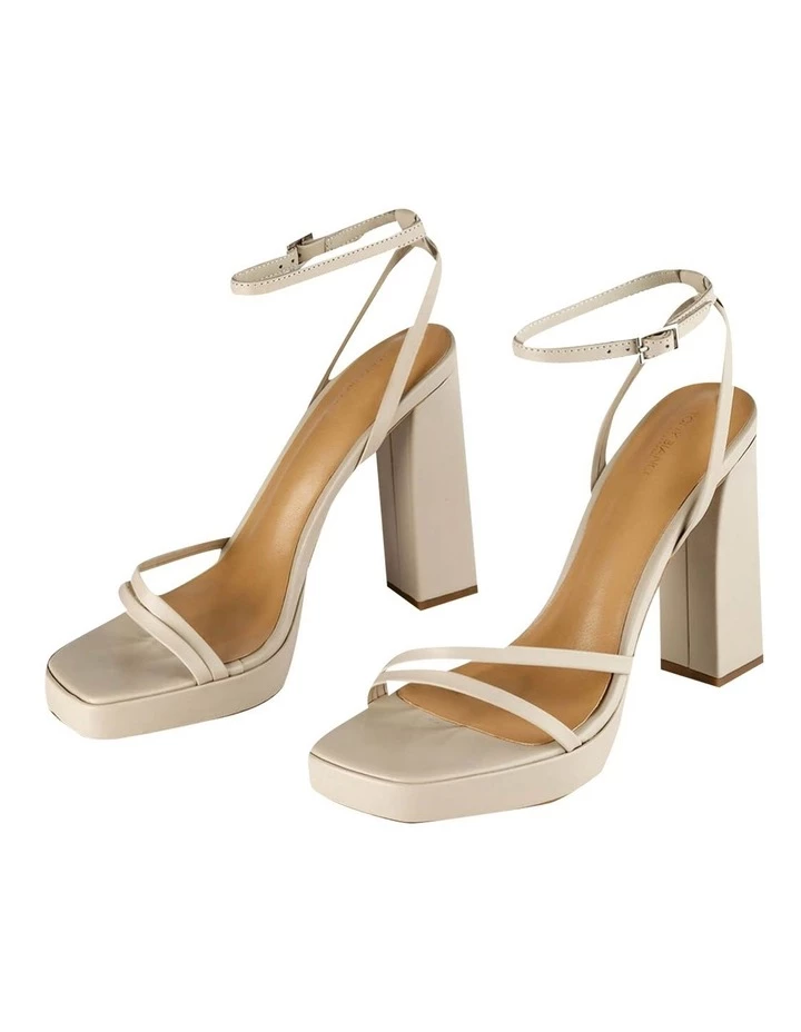 Tony Bianco Detroit Vanilla Capretto Heels 5 Tony Bianco Detroit Vanilla Capretto Heels - Image 5