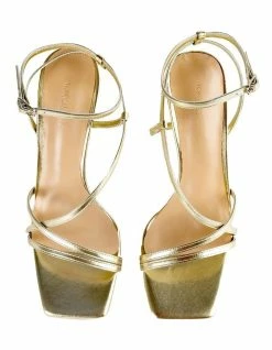 Tony Bianco Franci Gold Nappa Metallic Heels -Deals Shoes Store 863656030 7 720x928