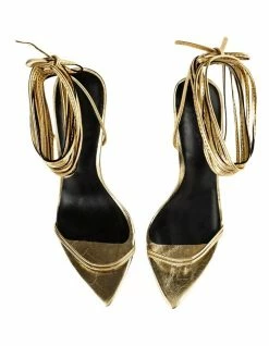 Tony Bianco Millie Gold Foil Heels -Deals Shoes Store 863658460 6 1 720x928