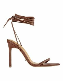 Tony Bianco Millie Rust Nappa Heels