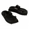 Tony Bianco Tonka Black Nappa Sandals